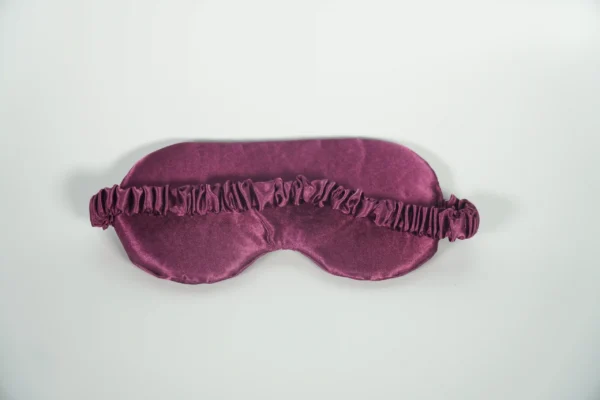 Custom printed satin sleep mask with soft finish – Textile Promos